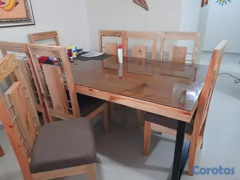 muebles y colchones - Comedor de 8 sillas 