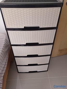 muebles y colchones - Gavetero de plástico 