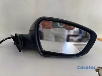 repuestos - Retrovisor Pasajero con Luz Kia Forte 2016 LX