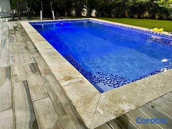 casas vacacionales y villas - Villa hermosa moderna 4 hab piscina playa y golf