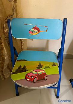 muebles y colchones - ¡¡¡Se vende Mesa y Silla de niños!!!, como nuevo!!!