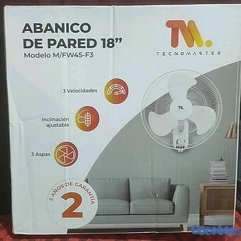 electrodomesticos - ABANICO DE PARED18" TECNOMASTER



M.

TECNOMASTER