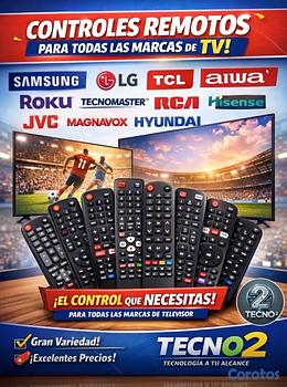otros electronicos - Diferentes controles remotos 