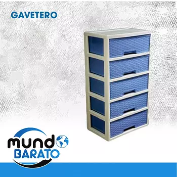 decoración y accesorios - Gavetero Plastico 5 y 6 gavetas, compartimientos.