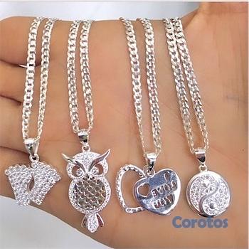 joyas, relojes y accesorios - Cadena medalla modernas