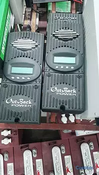 plantas e inversores -  Necesitas paneles solares , reguladores  outback , inversores