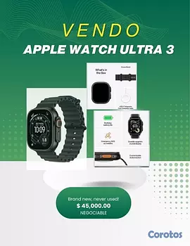 otros electronicos - Apple watch ultra 3