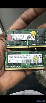 computadoras y laptops - 64gb ram ddr4 Sodimm 3200mhz (32gb x 2) SK Hynix Totalmente nuevos