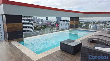 apartamentos - MIRADOR NORTE 130 MTS 2 HAB AMPLIO BALCÓN, CERCANO DOWNTOWN EXCELENTE UBICACIÓN