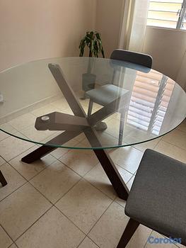 muebles y colchones - mesa comedor de ilumel