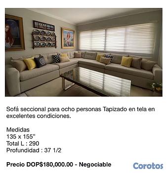 muebles y colchones - Mueble en L