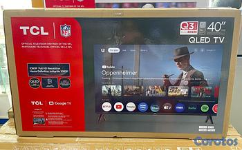 tv - SMART TV TCL DE 40 PULGADAS GOOGLE TV QLED 2025 1080P FULL HD NUEVAS
