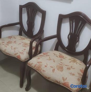muebles y colchones - Dos Butacas en caoba