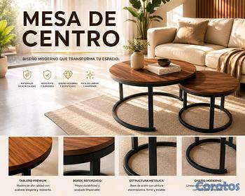 decoración y accesorios - mesa de centro