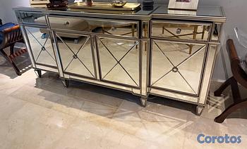 muebles y colchones - Buffetera en espejo