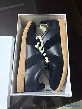 zapatos para hombre - 👟 Maison Margiela Luxury Calzado – Negro – Talla 12 US (UK 46) 🇩🇴