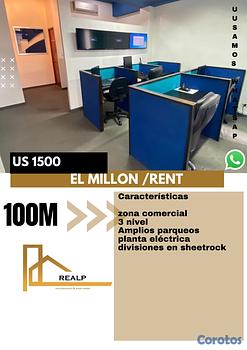 oficinas y locales comerciales - Alquile local en el millon 
