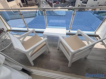 muebles y colchones - Juego de muebles de balcón o terraza