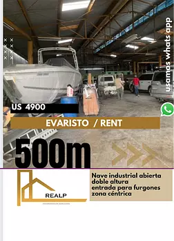 oficinas y locales comerciales - Nave en Evaristo Morales