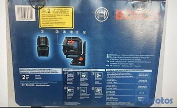 equipos profesionales - Láser autonivelante de línea cruzadas BOSCH