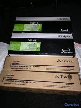 impresoras y scanners - venta doctor Canon y dos tóner lexmark