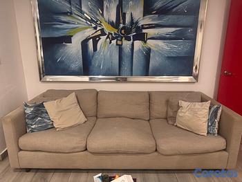 muebles y colchones - mueble en color crema 