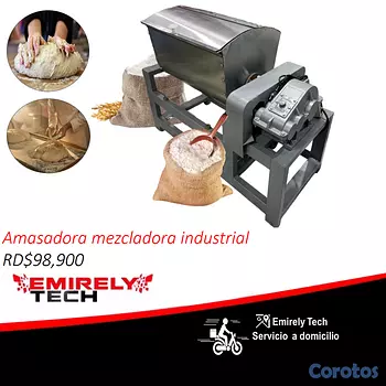 equipos profesionales - Amasadora mezcladora industrial de masa de 120 LB