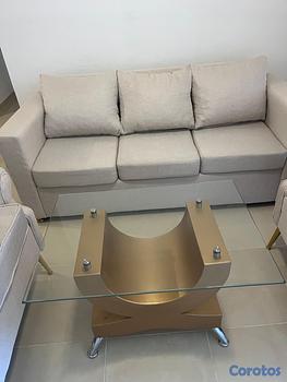 muebles y colchones - Se vende juego de sala y comedor completo - COMO N