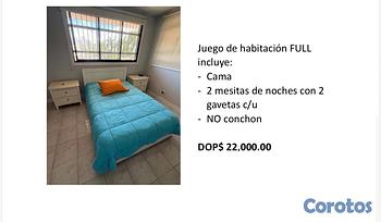 muebles y colchones - Juego de habitación 