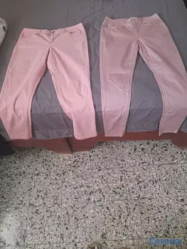ropa para mujer - pantalones color rosados de mujer marca extranjera..