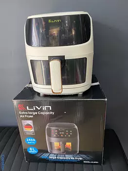 cocina - freidora Eléctrica ⚡️ LIVIN 8L 