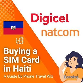 celulares y tabletas - Compro SIM Card de Haiti con Roaming