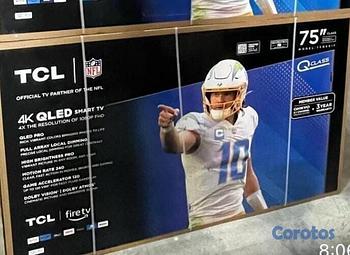 tv - SMART TV TCL DE 75 PULGADAS QLED FIRE TV 4K NUEVA
