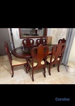 muebles y colchones - Comedor de 6 sillas