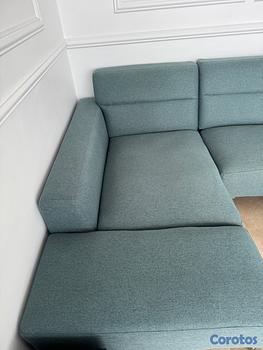 muebles y colchones - Vendo Sofá en L de tres puestos 
