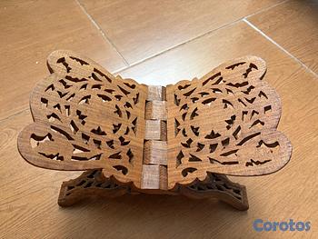 decoración y accesorios - Atril de madera para libros 