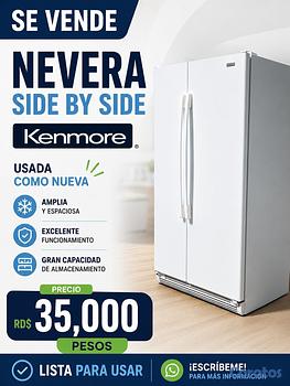 electrodomesticos - VENDO NEVERA DOBLE PUERTA