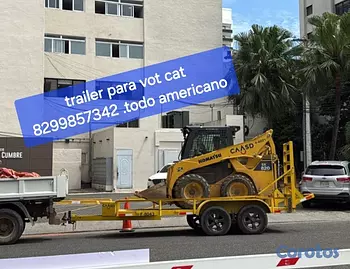 camiones y vehiculos pesados - Trailer para vot cat mini retro