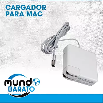 computadoras y laptops - Cargador Para Mac 60w y 80W Generico macbook apple