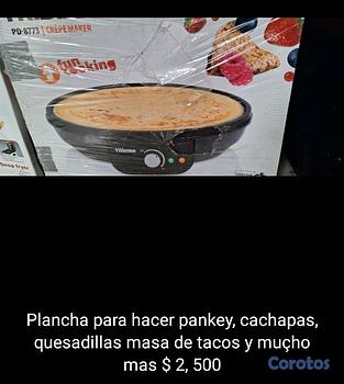 electrodomesticos - se vende panqueques