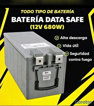 plantas e inversores - bateria de 680 AMP