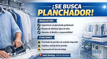 empleos disponibles - EMPLEO VACANTE de Planchador/ra con experiencia en lavandería profesional