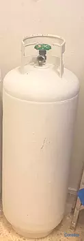 cocina - tanque de gas 50lbs usado, lleno de gas negociable 