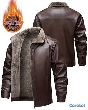 ropa para hombre - Chaqueta marrón para hombre 
