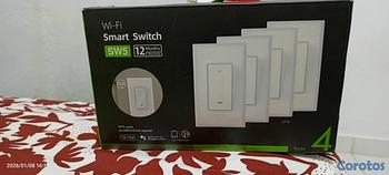 accesorios para electronica - Paquete de 4 interruptores de luz inteligente