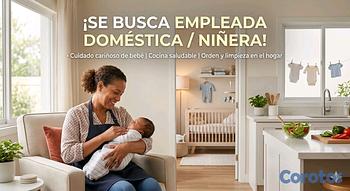 empleos disponibles - 📢 ¡SE BUSCA COCINERA, NIÑERA Y DOMÉSTICA! 📢