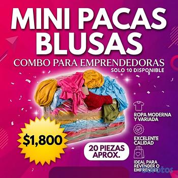 ropa para mujer - Mini Paca de Blusas 