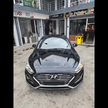 HYUNDAI SONATA NEW RISE 2018 NEGRO GASOLINA