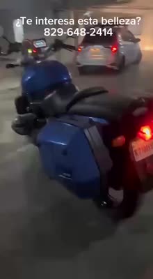 🏍️ BMW R1250 — Touring, color azul